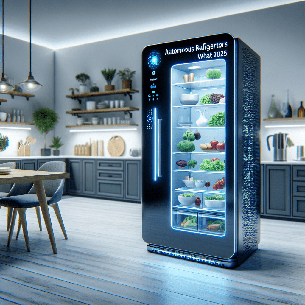 Autonomous Refrigerators: What 2025 Holds for Smart Food Management - BonPrix Électroménagers