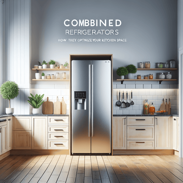 Combined Refrigerators: How They Optimize Your Kitchen Space - BonPrix Électroménagers