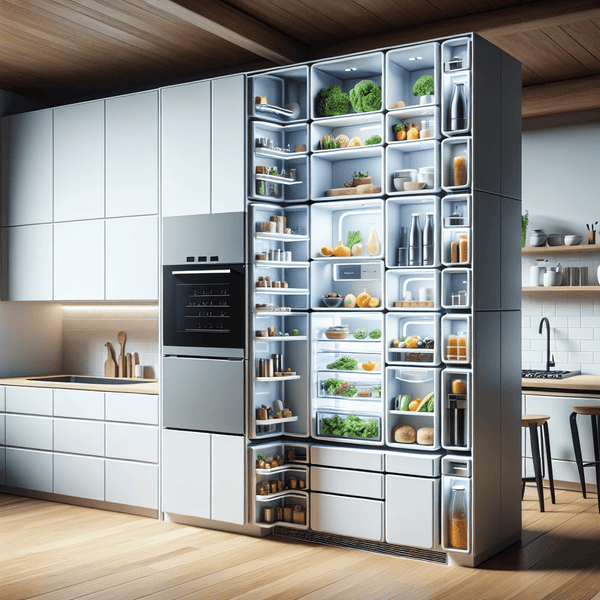 Combined Refrigerators: How They Optimize Your Kitchen Space - BonPrix Électroménagers