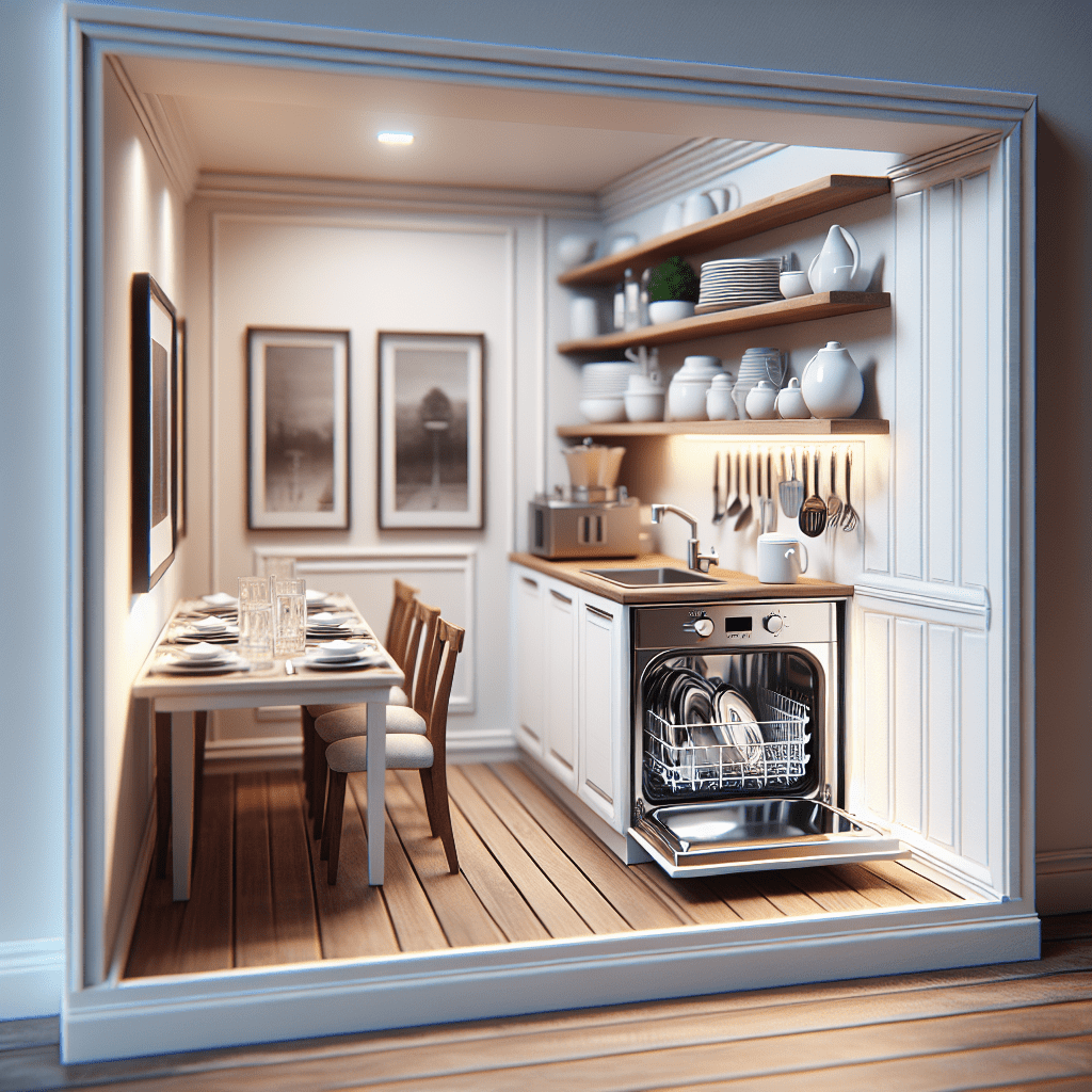 Compact Dishwashers for Small Kitchens: Why Choose This Model? - BonPrix Électroménagers