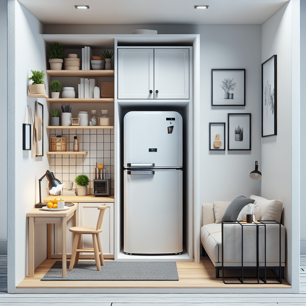 Compact refrigerators for small spaces - BonPrix Électroménagers