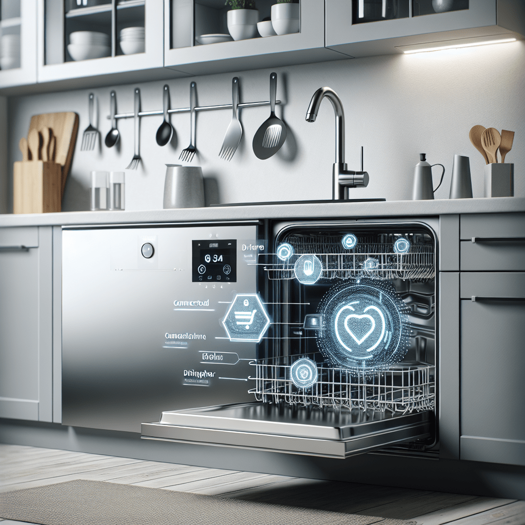 Connected Dishwashers: The New Era of the Kitchen - BonPrix Électroménagers