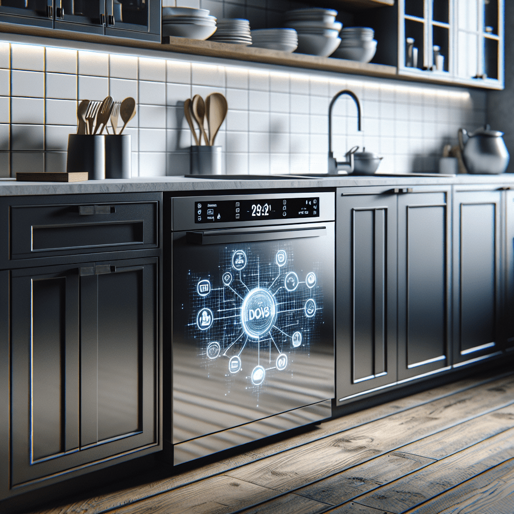 Connected Dishwashers: The New Era of the Kitchen - BonPrix Électroménagers