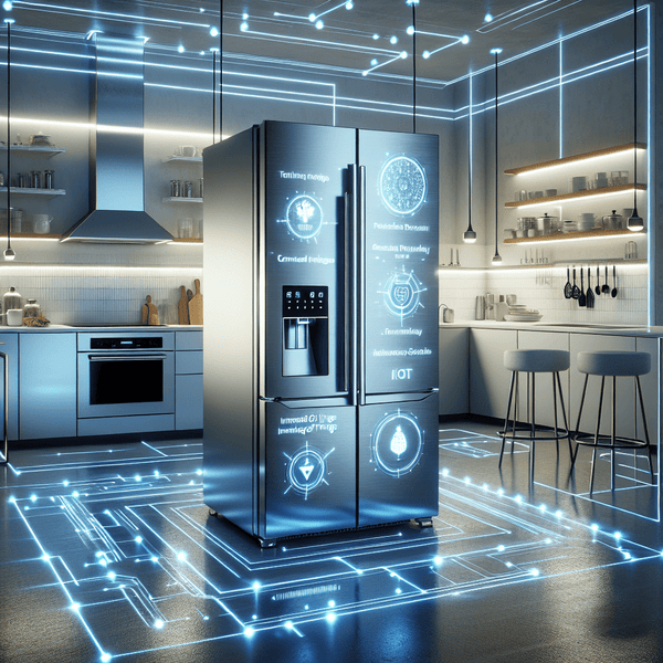Connected Refrigerators: A Step Toward the Future of the Kitchen - BonPrix Électroménagers