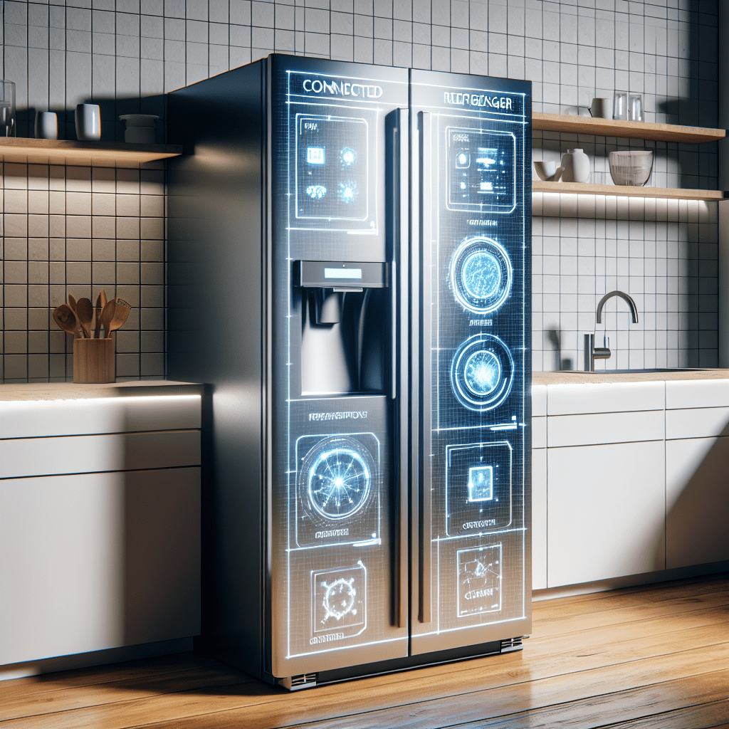 Connected Refrigerators: A Step Toward the Future of the Kitchen - BonPrix Électroménagers