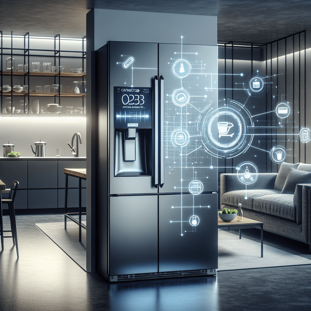 Connected Refrigerators: A Step Toward the Future of the Kitchen - BonPrix Électroménagers