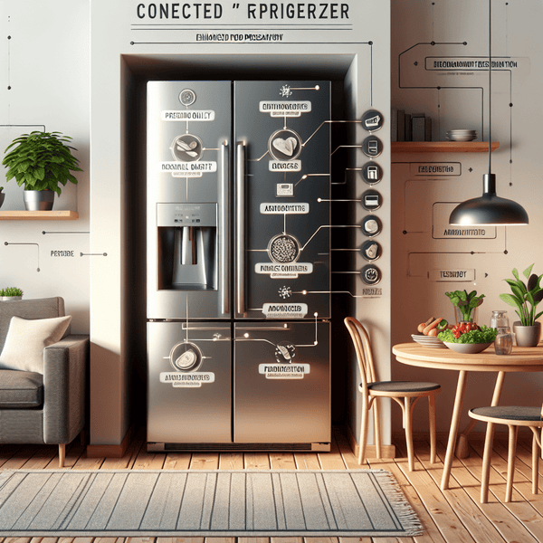 Connected Refrigerators that Help Keep Your Food Fresher for Longer - BonPrix Électroménagers