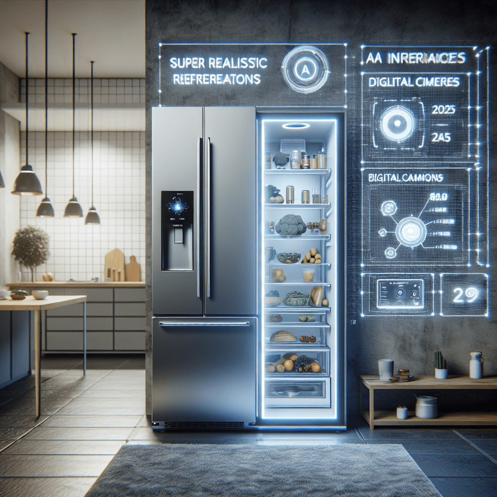 Connected Refrigerators: The Impact of AI on 2025 Models - BonPrix Électroménagers