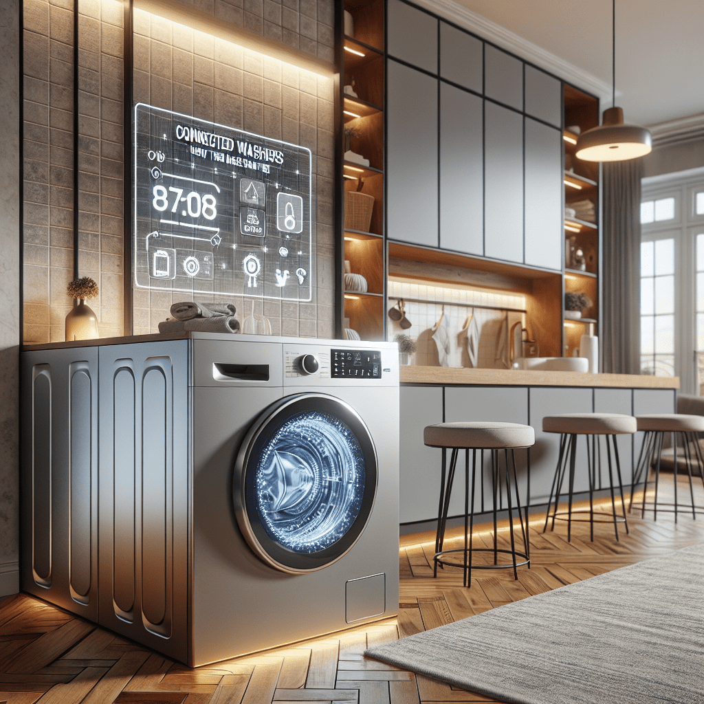 Connected Washers: How They Make Laundry Smarter - BonPrix Électroménagers