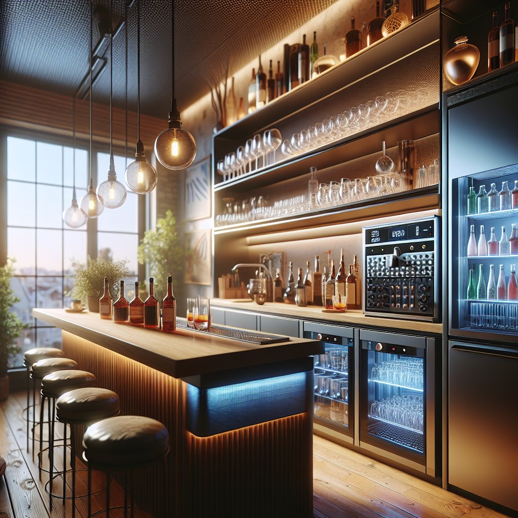 Home Bar Module Creating a Home Bar: Essential Appliances and Accessories