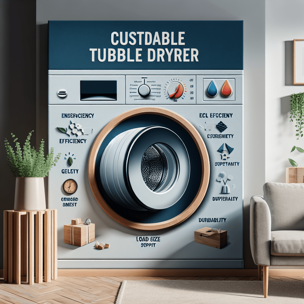 Criteria for choosing a suitable tumble dryer - BonPrix Électroménagers