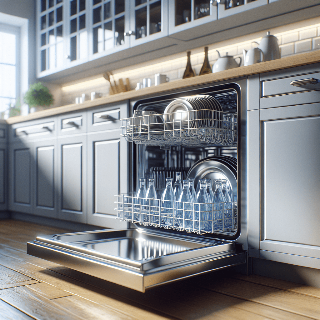 Dishwasher: How to keep your dishwasher clean and efficient with minimal effort - BonPrix Électroménagers