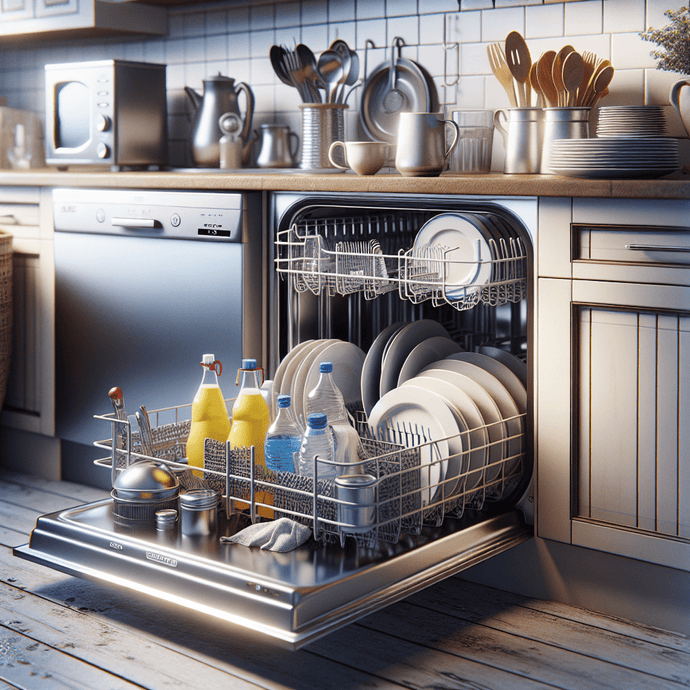 Dishwasher: Tips for avoiding limescale marks on your plates