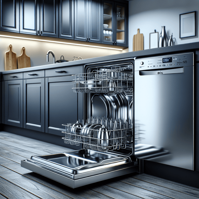 Dishwashers equipped with high-pressure jets