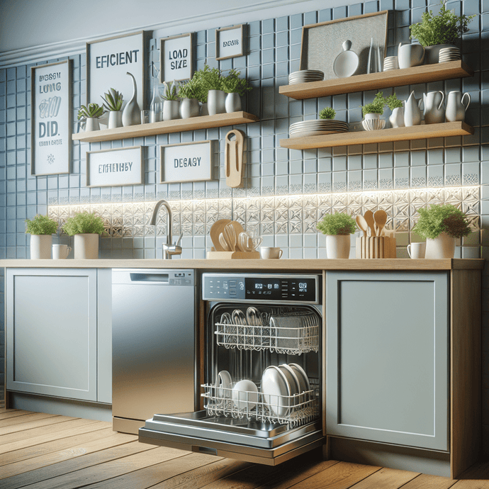 Lave-vaisselle qui s'adaptent à la taille de la charge pour plus d'efficacité