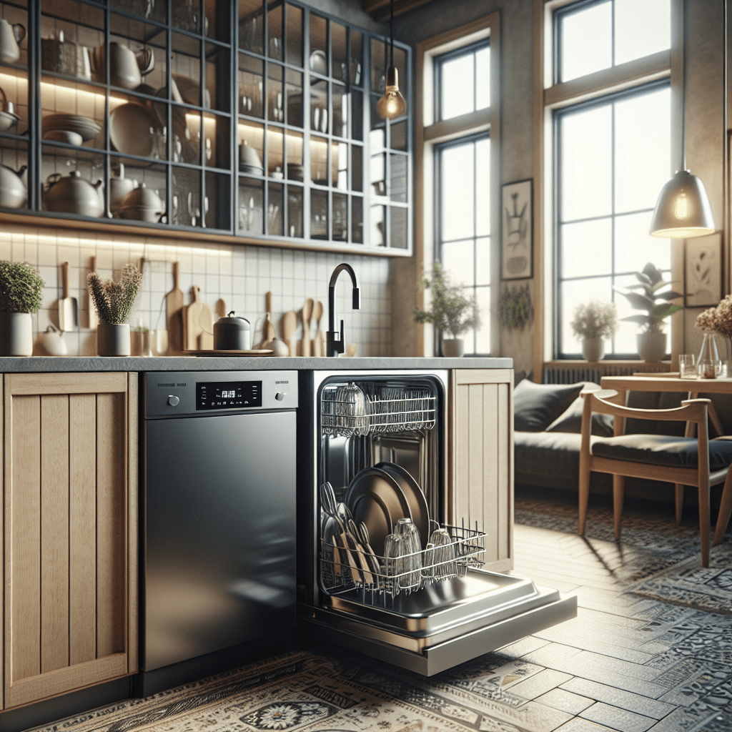 Dishwashers with cleaning cycles for large pots and pans - BonPrix Électroménagers