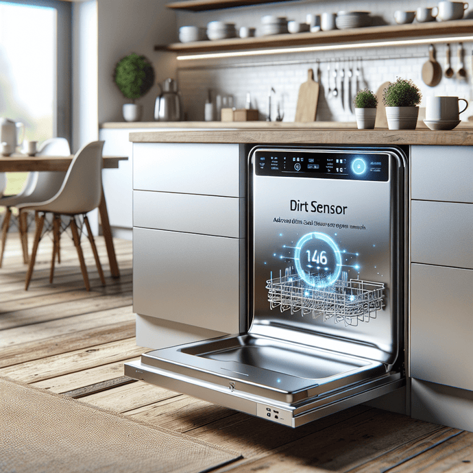 Dishwashers with dirt sensors: optimal washing