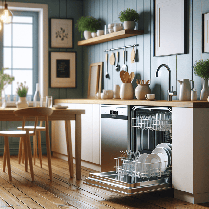 Dishwashers with high-temperature cleaning for spotless results