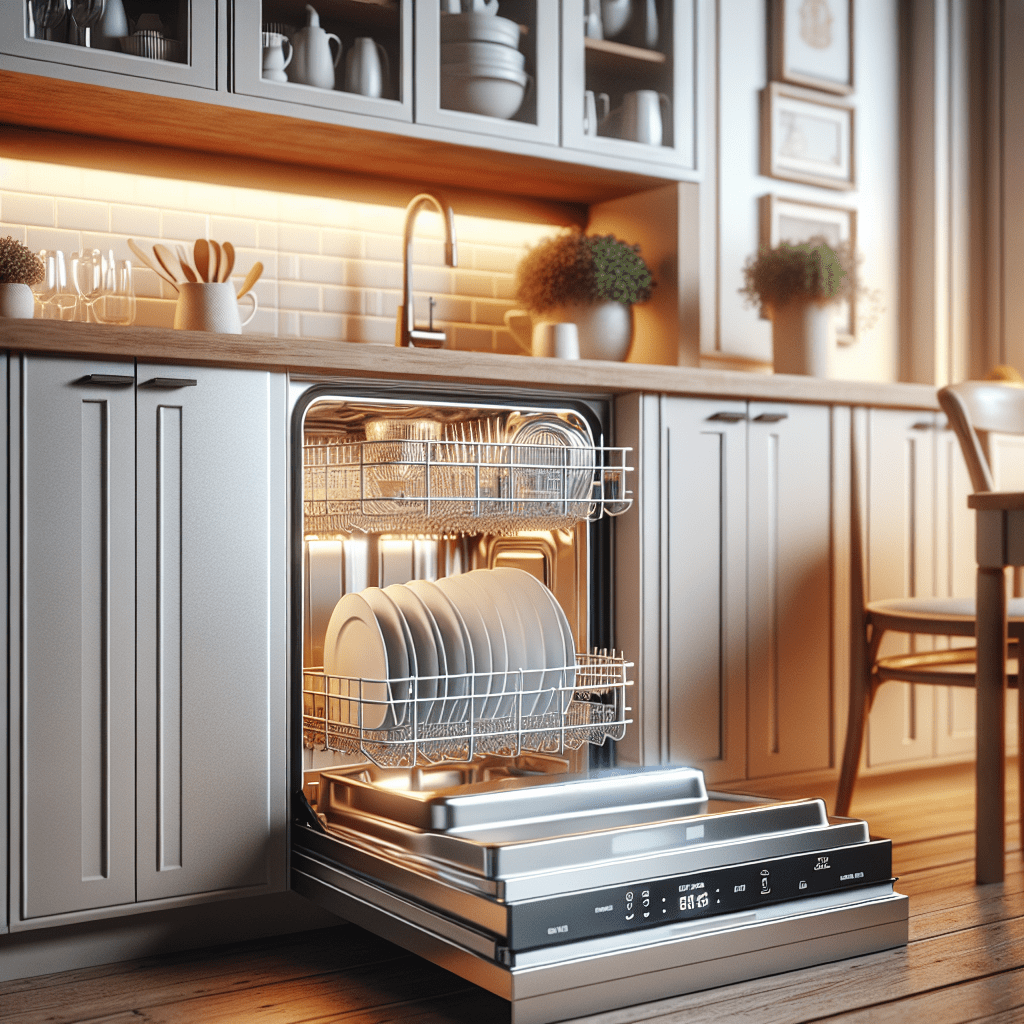Dishwashers with interior lighting for better visibility - BonPrix Électroménagers