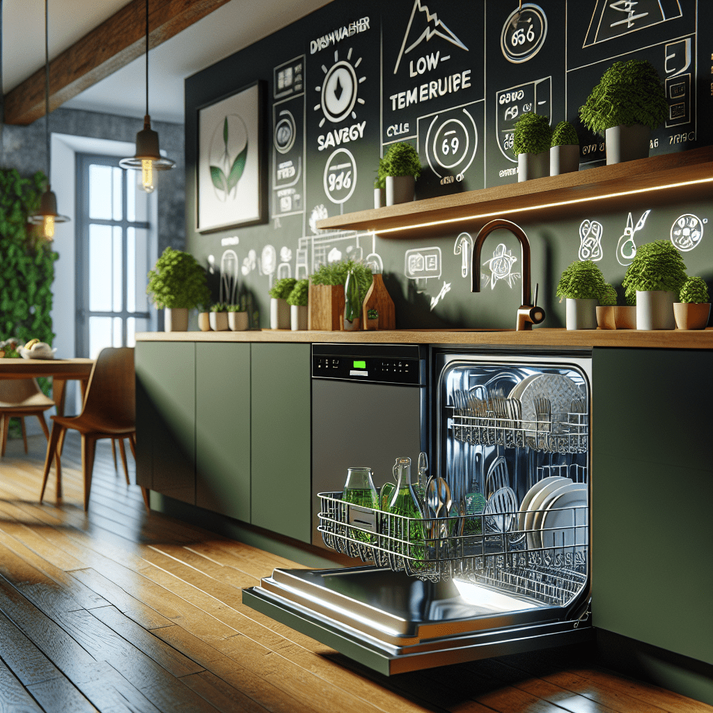 Dishwashers with Low-Temperature Cycles for Energy Savings - BonPrix Électroménagers