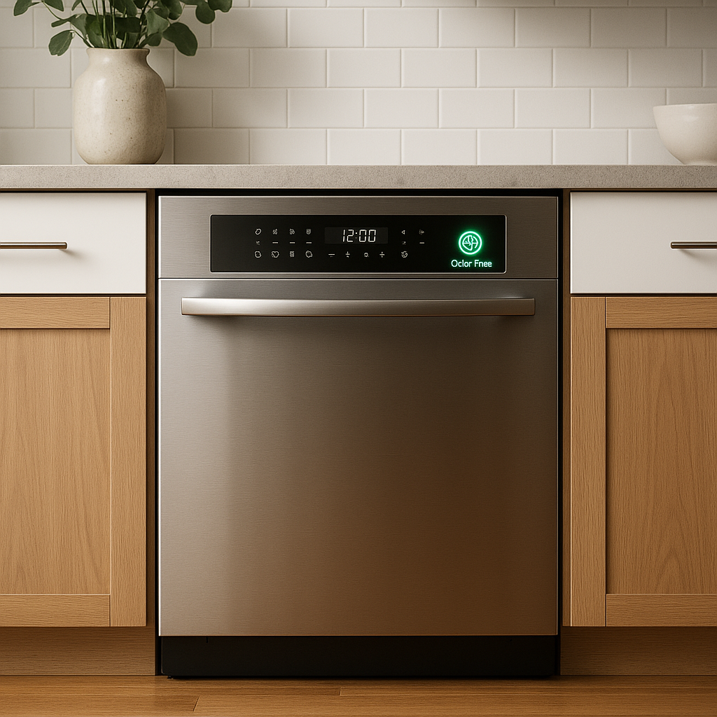 Dishwashers with odor-free technology: How to eliminate bad smells instantly