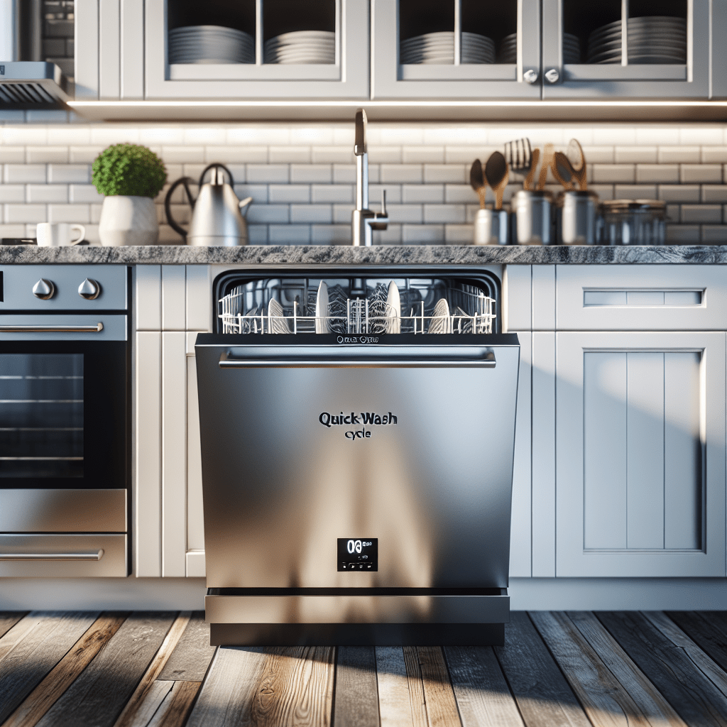Dishwashers with quick wash cycle for significant time savings - BonPrix Électroménagers