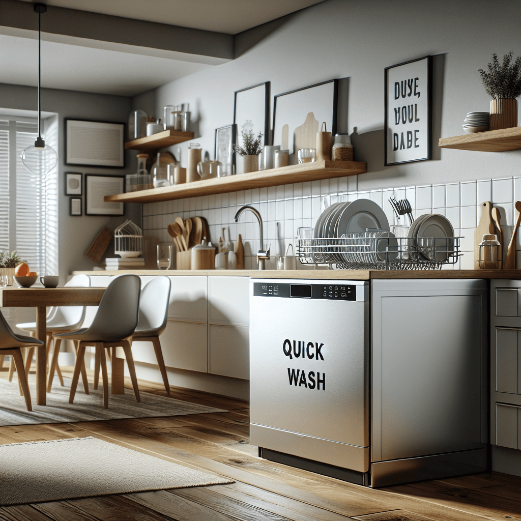 Dishwashers with Quick Wash Options for Busy Days - BonPrix Électroménagers