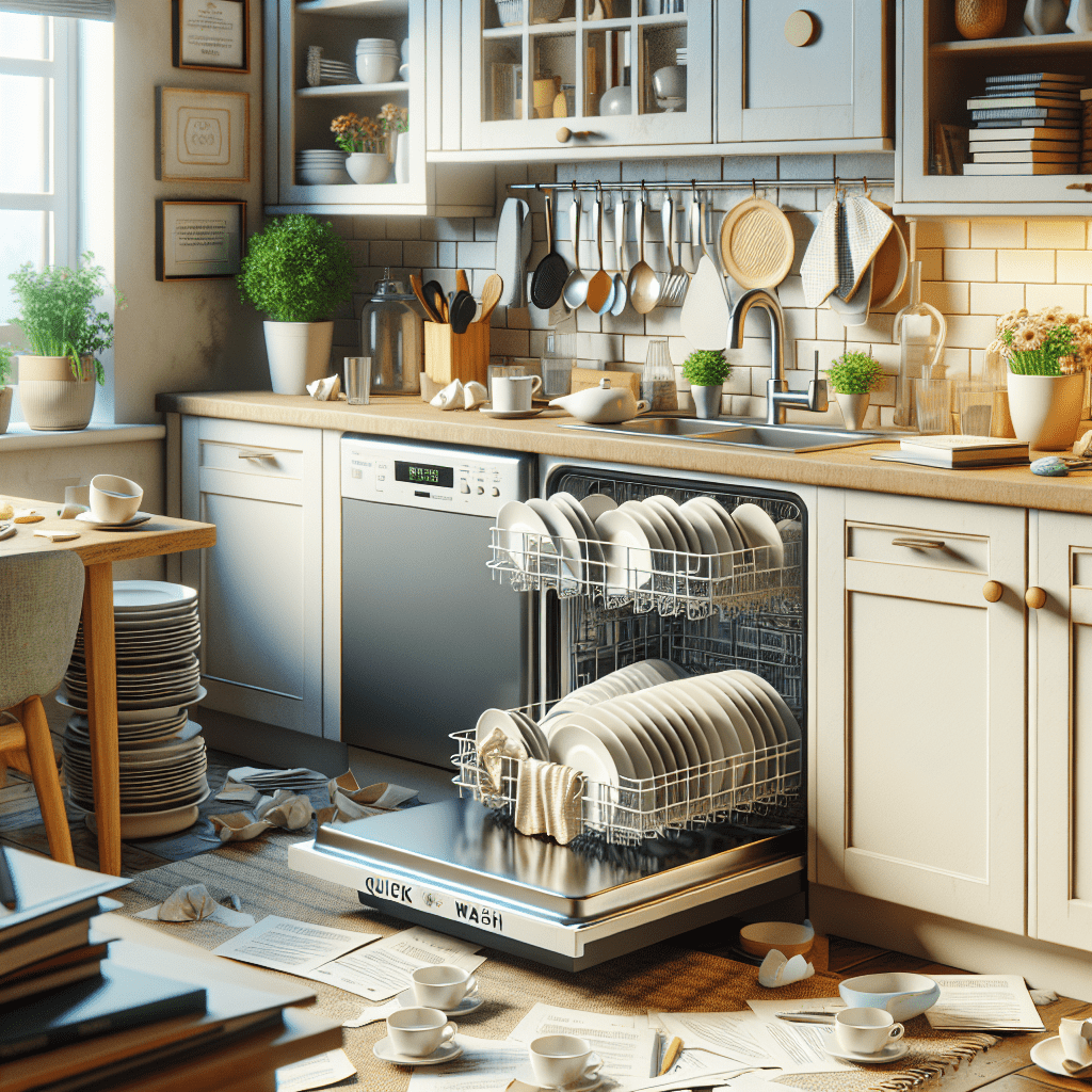 Dishwashers with Quick Wash Options for Busy Days - BonPrix Électroménagers