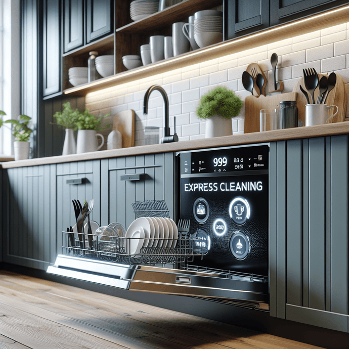 Dishwashers with Ultra-Fast Cycles for Express Cleaning