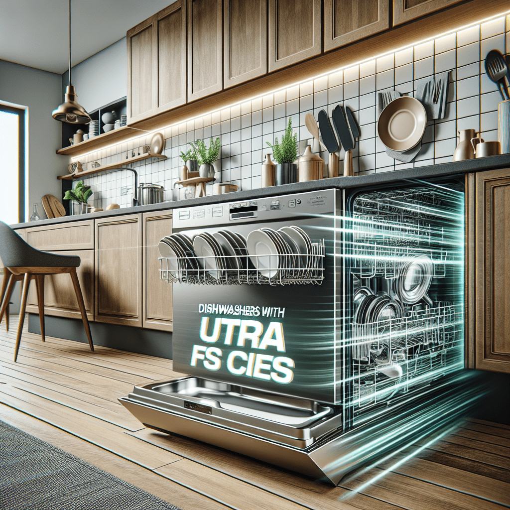 Dishwashers with Ultra-Fast Cycles for Express Cleaning - BonPrix Électroménagers