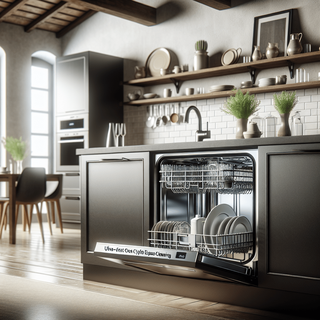 Dishwashers with Ultra-Fast Cycles for Express Cleaning - BonPrix Électroménagers