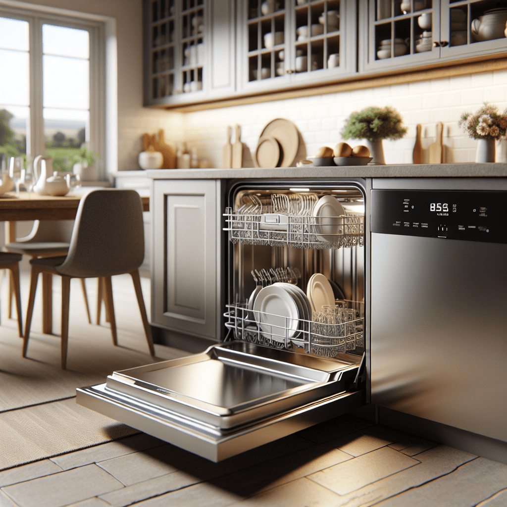 Dishwashers with ultrasonic cleaning for more effective washing - BonPrix Électroménagers
