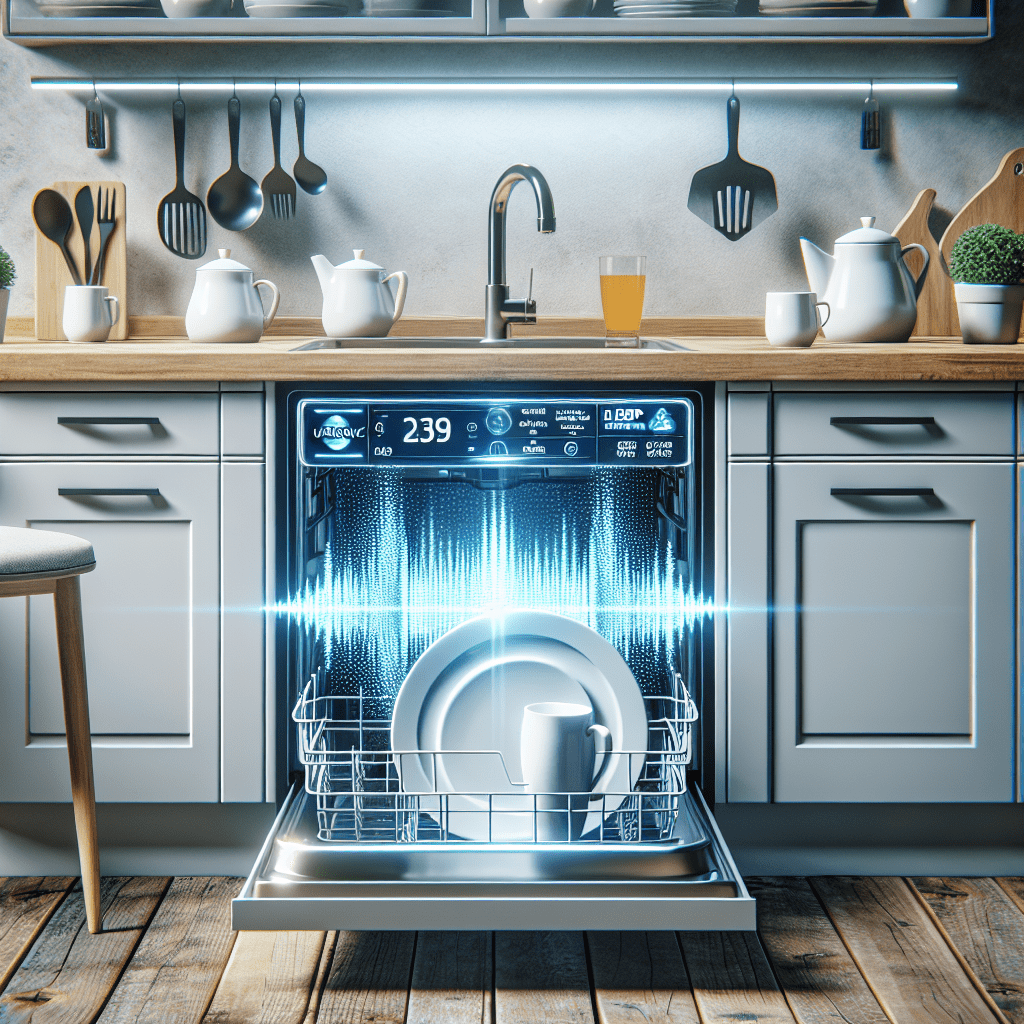 Dishwashers with ultrasonic cleaning for more effective washing - BonPrix Électroménagers