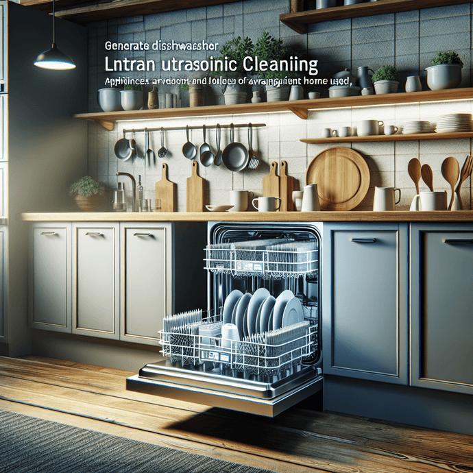 Dishwashers with ultrasonic cleaning for more effective washing