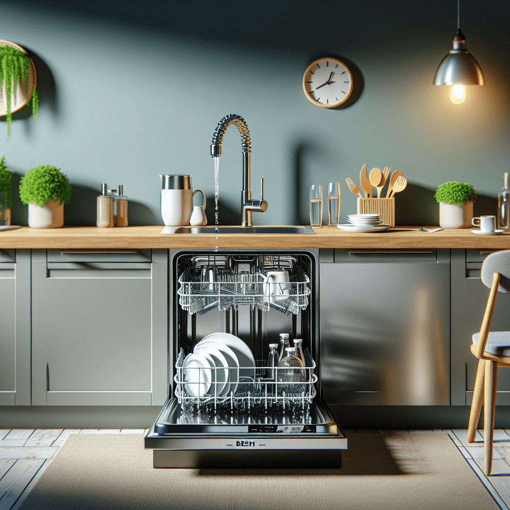 Dishwashers with water jet washing for perfect cleanliness - BonPrix Électroménagers