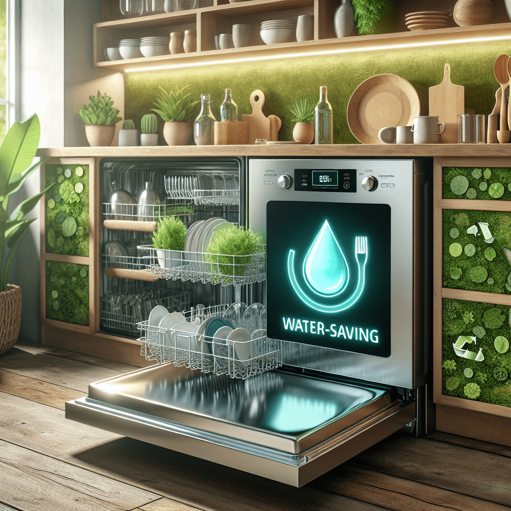 Dishwashers with water-saving technology: a greener option - BonPrix Électroménagers