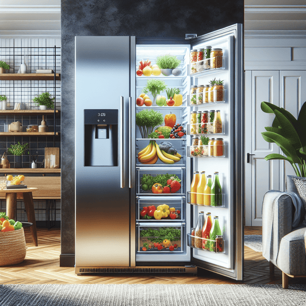 Doorless refrigerators: An elegant and functional option - BonPrix Électroménagers