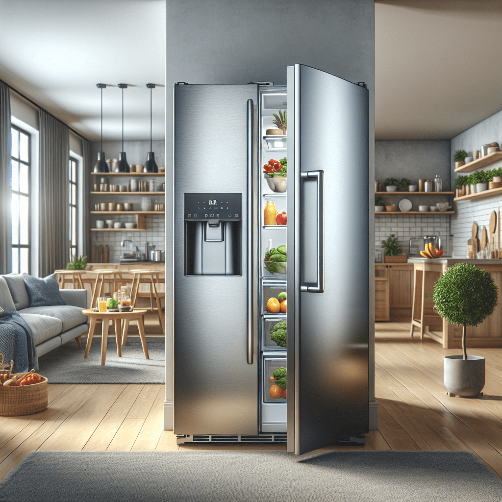Double-door refrigerators: ideal for large families - BonPrix Électroménagers