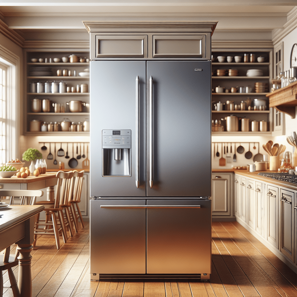 Double-door refrigerators: ideal for large families - BonPrix Électroménagers