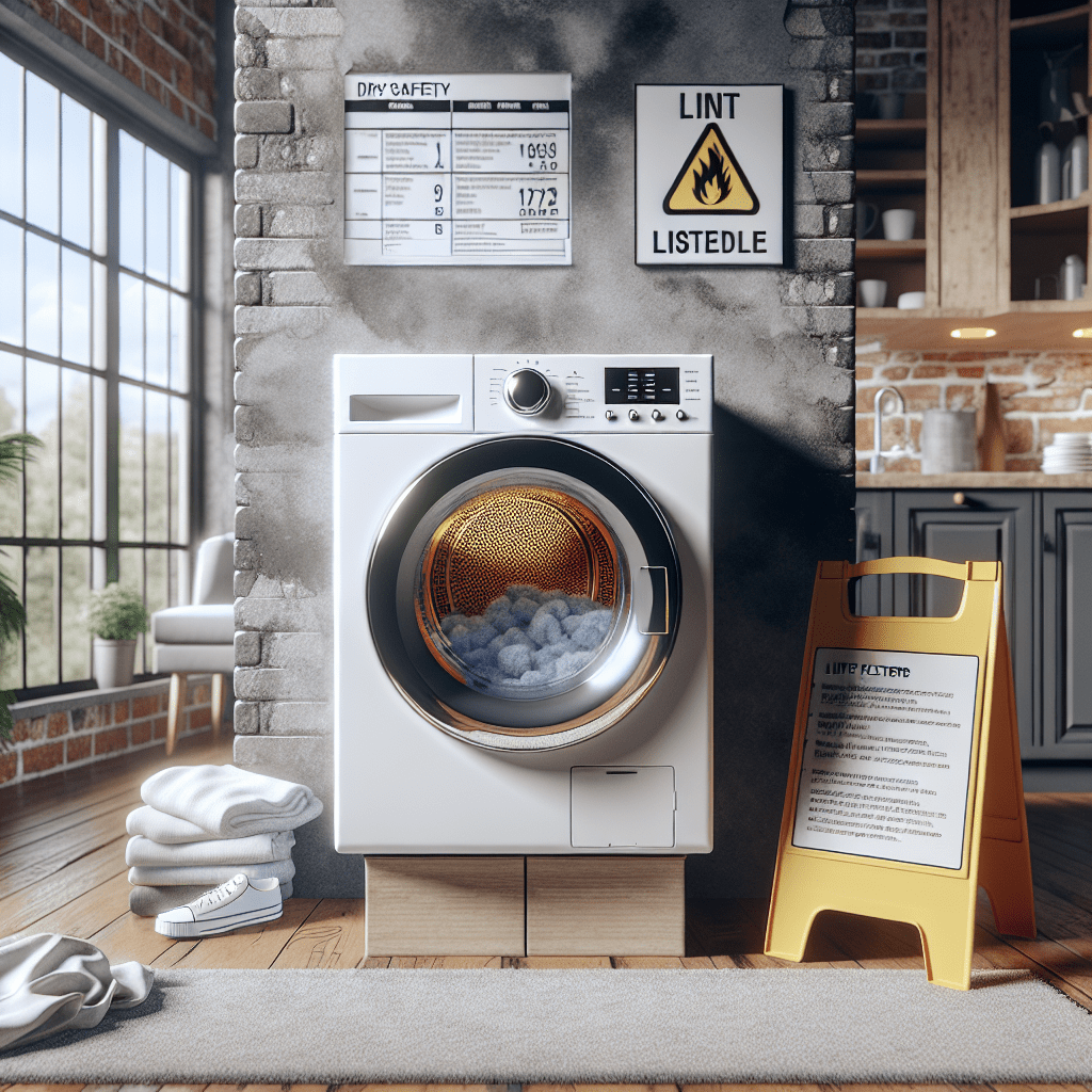 Dryer: How to Avoid Fire Hazards Caused by Lint Buildup - BonPrix Électroménagers