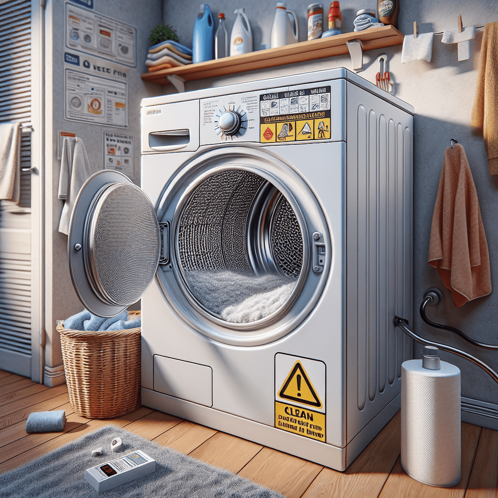 Dryer: How to Avoid Fire Hazards Caused by Lint Buildup - BonPrix Électroménagers