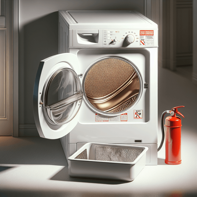 Dryer: How to prevent fire risks due to lint build-up