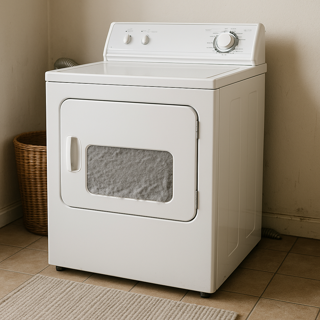 Dryer: How to prevent fire risks due to lint build-up
