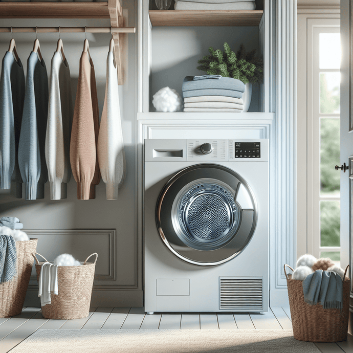 Dryers with cycles for delicate fabrics and wool clothes