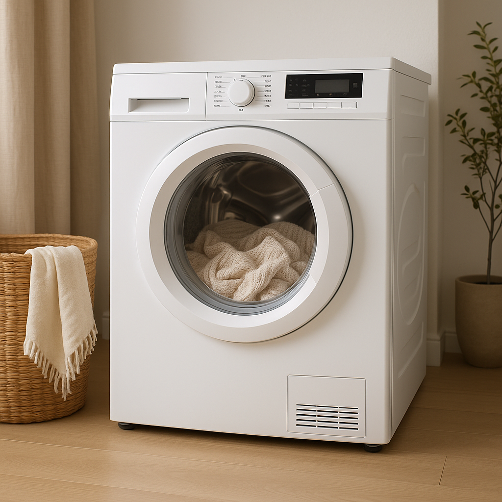 Dryers with gentle drying cycles for fragile fabrics