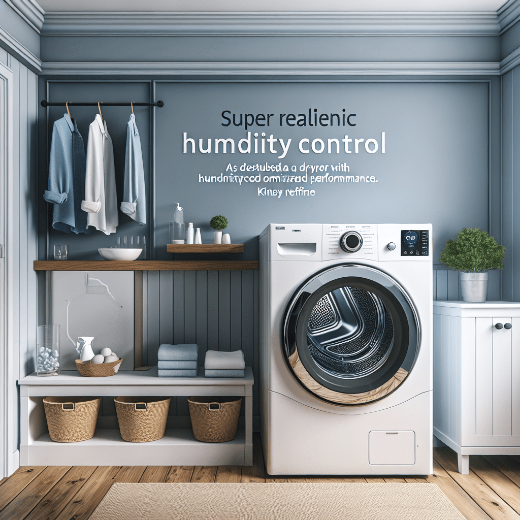 Dryers with Humidity Control Features for Optimal Performance | BonPrix ...