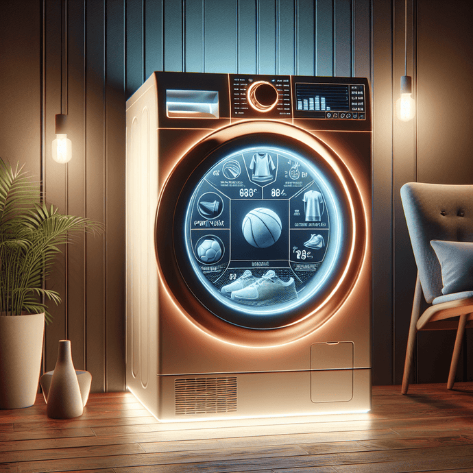 Dryers with settings for sportswear fabrics