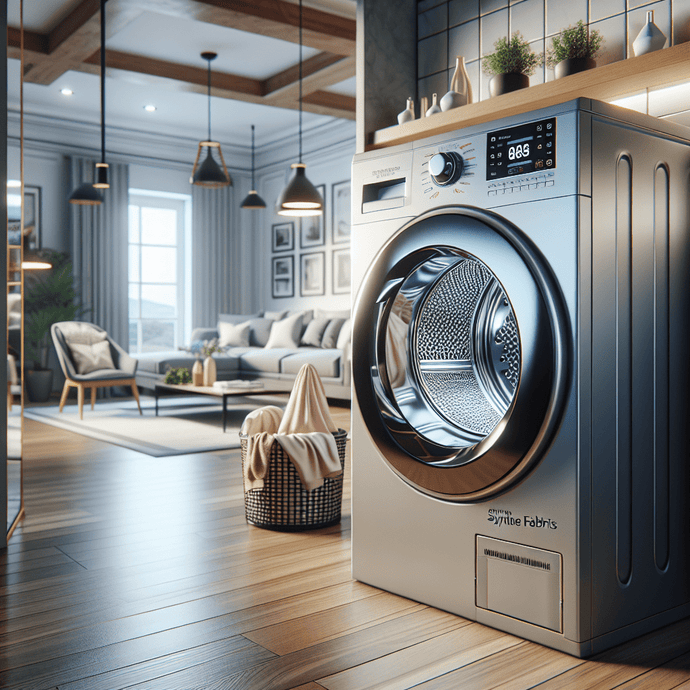 Dryers with settings for synthetic fabrics: a wrinkle-free drying solution