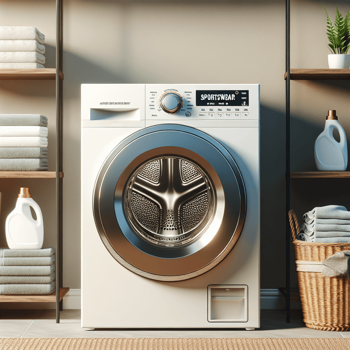 Dryers with special cycles for sportswear