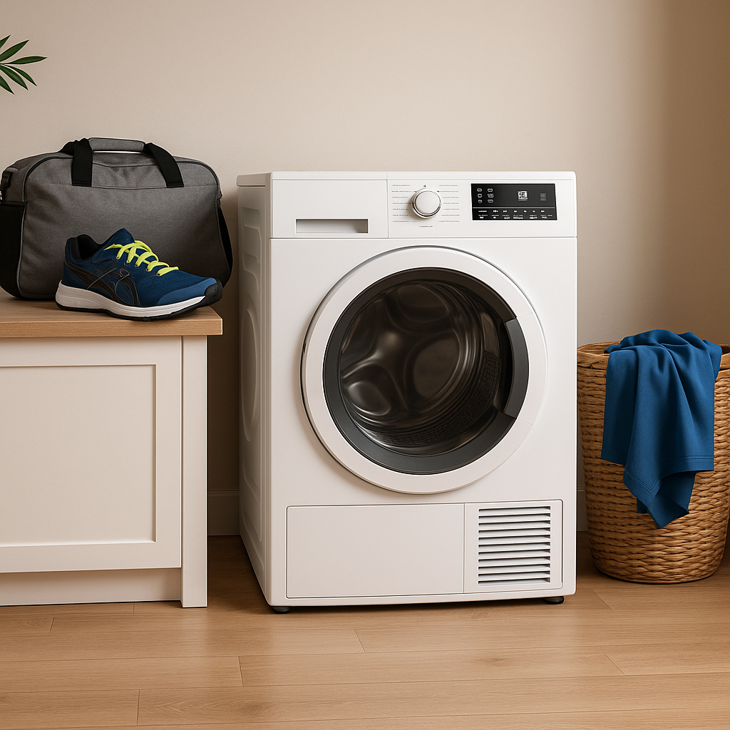 Dryers with special cycles for sportswear